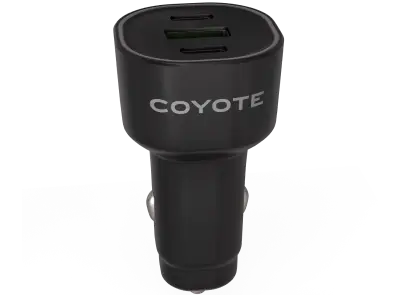 Caricatore per accendisigari 3 porte (2x USB-C + 1x USB-A)